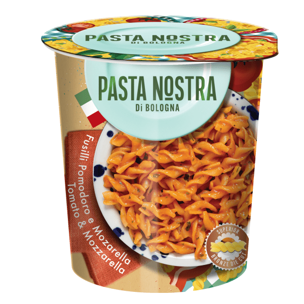 FUSILLI POMODORO & MOZZARELLA (TOMATO & MOZZARELLA)